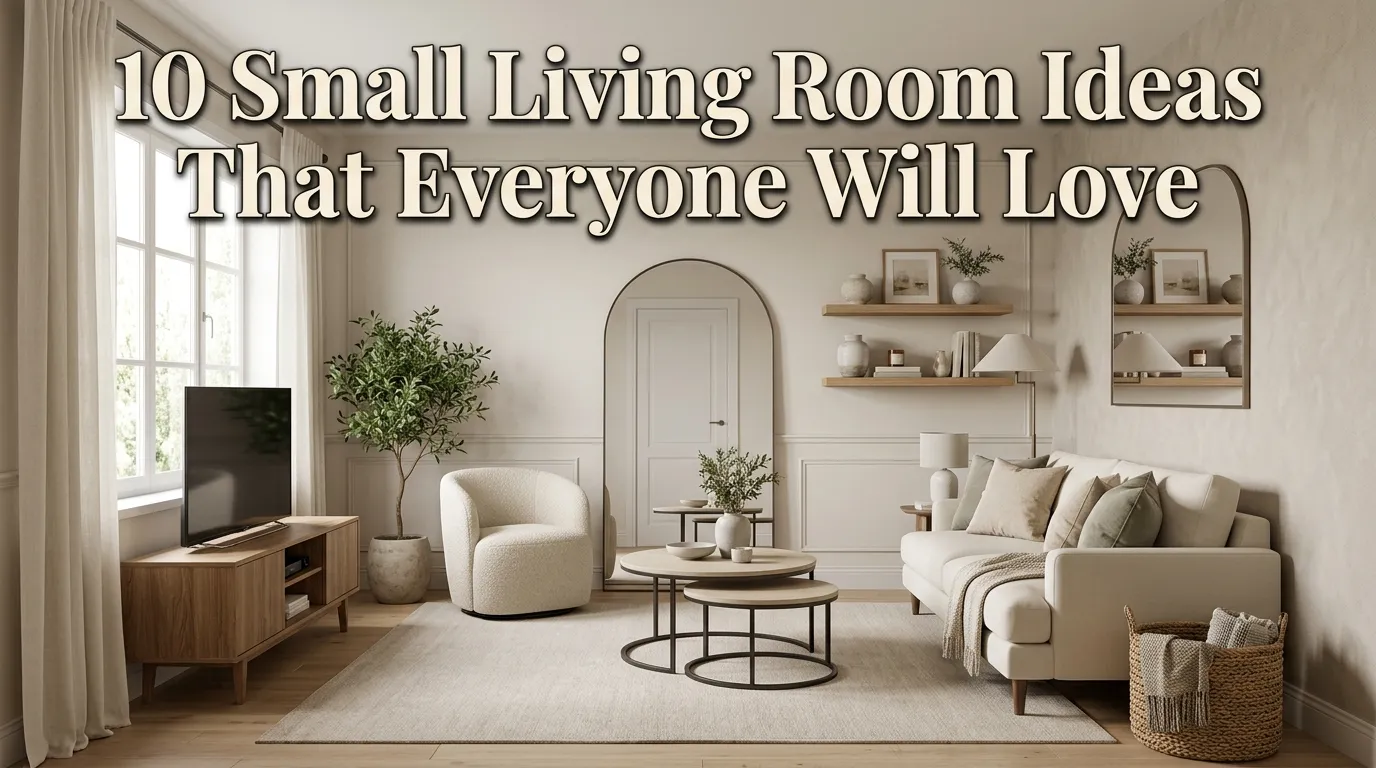 10 Small Living Room Ideas That Everyone Will Love