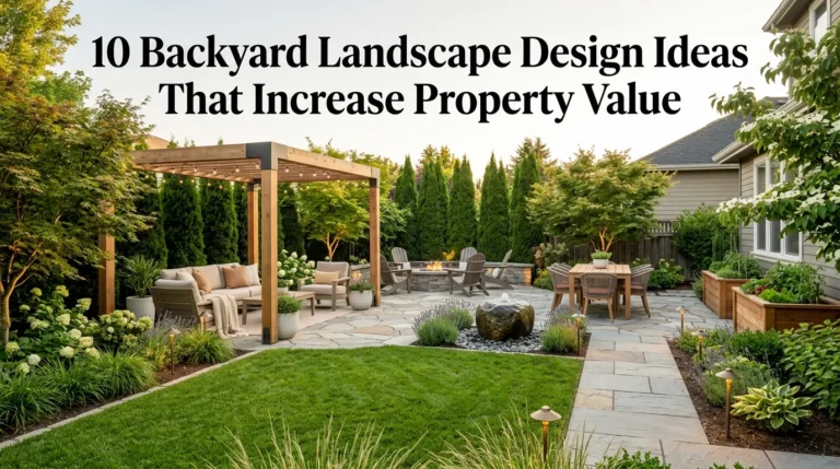 10 Backyard Landscape Design Ideas That Increase Property Value