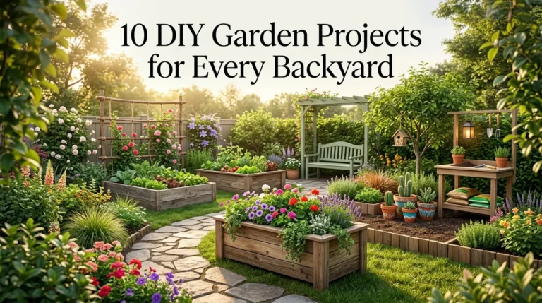 10 DIY Garden Projects for Every Backyard